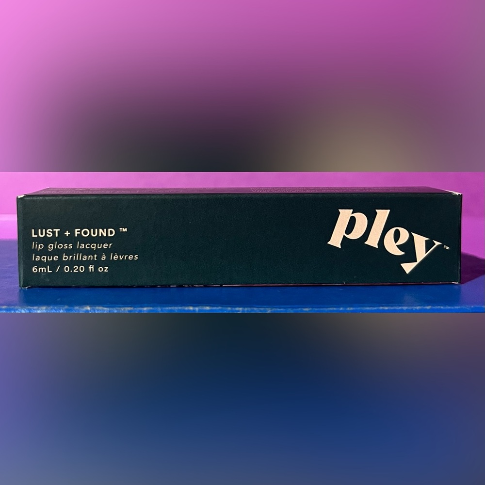 PLEY Lust + Found Lip Gloss Lacquer - Cream